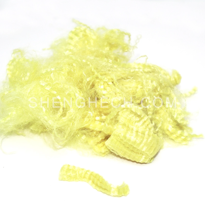 Para aramid staple fiber