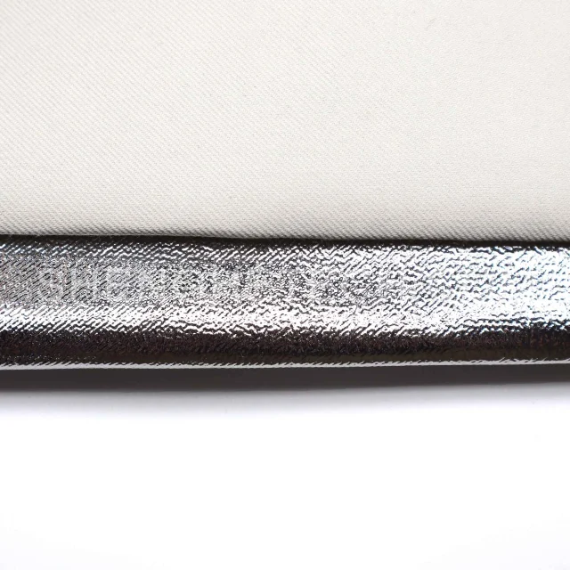 Aluminized viscose and fiberglass fabric,Aluminized viscose and fiberglass fabric