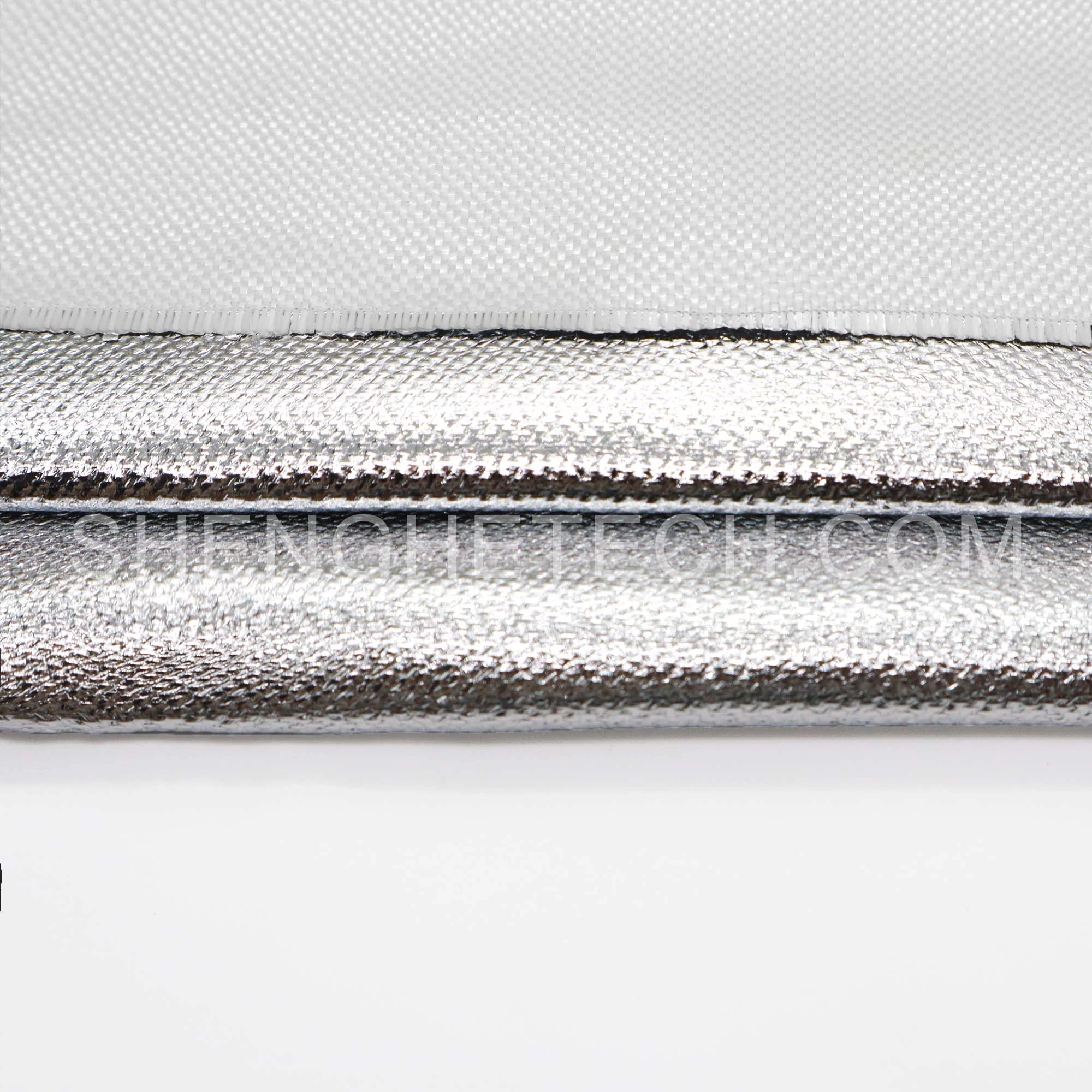 Aluminized glass fiber fabric,Aluminized glass fiber fabric