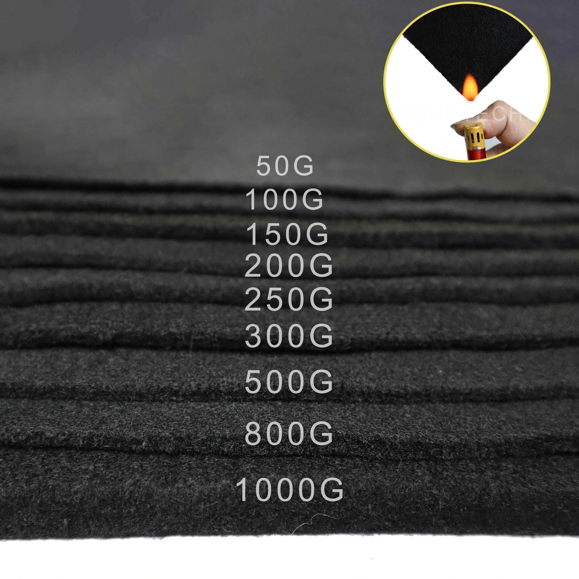 Pre-oxidized Pan Felt |Panox Felt | High Performance Flame Retardant Felt for Heat Insulation,pre-oxidized pan felt
