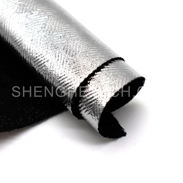 Aluminized Panox and fiberglass fabric
