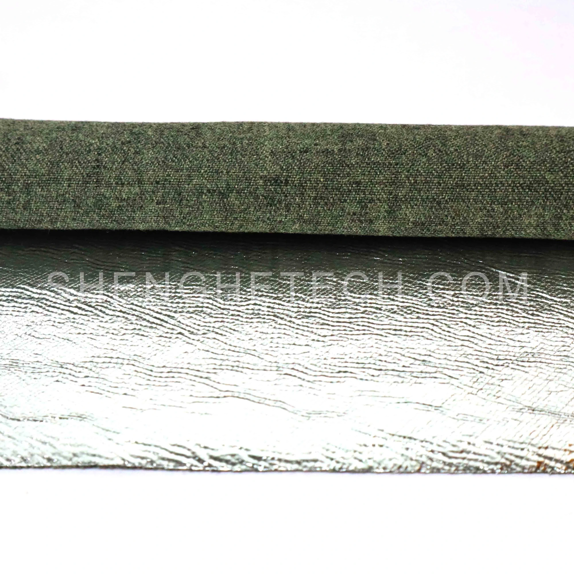 Aluminized Panox and para aramid fabric,pre-oxidized and para aramid blended with aluminum