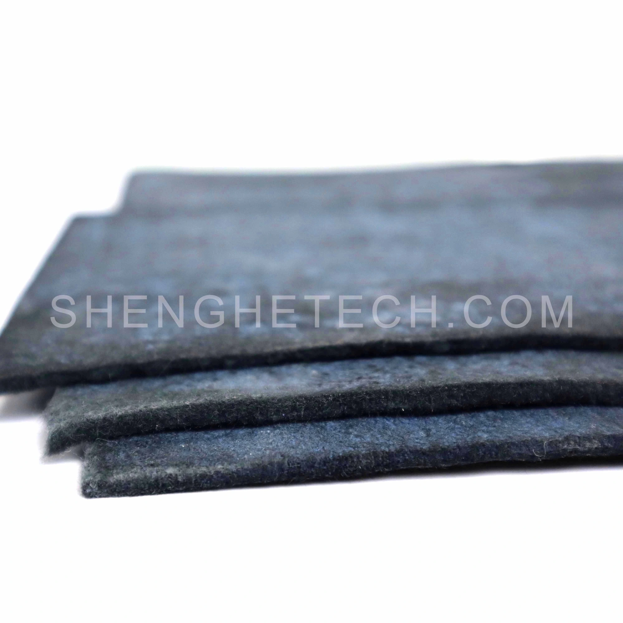 Pre-oxidize PAN aerogel felt