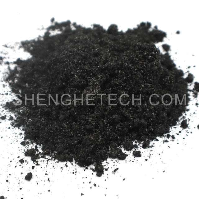 PAN-based powder